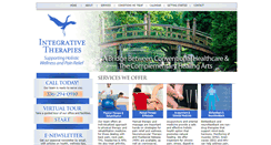 Desktop Screenshot of integrativetherapies.net